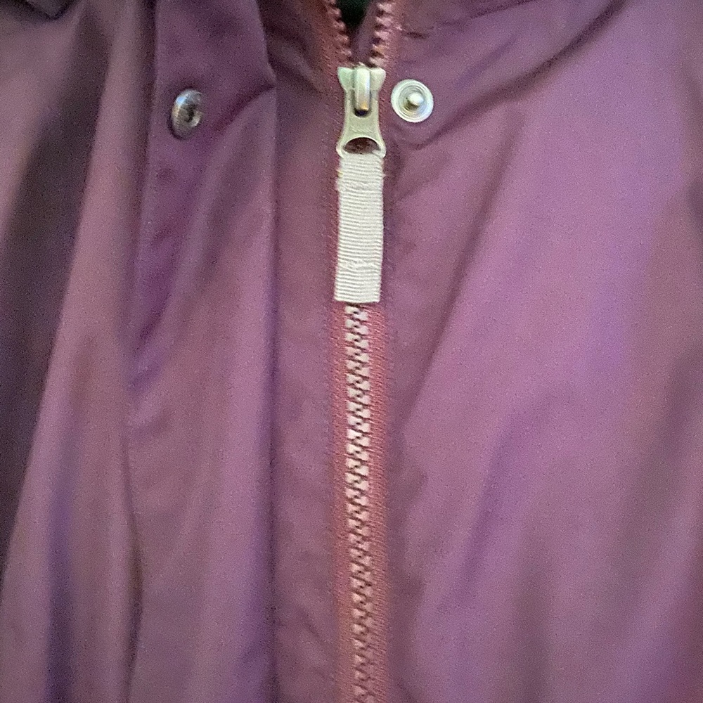 Eddie Bauer lined (removable) rain coat.
